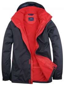 UC621 Deluxe Outdoor Jacket Navy/Red